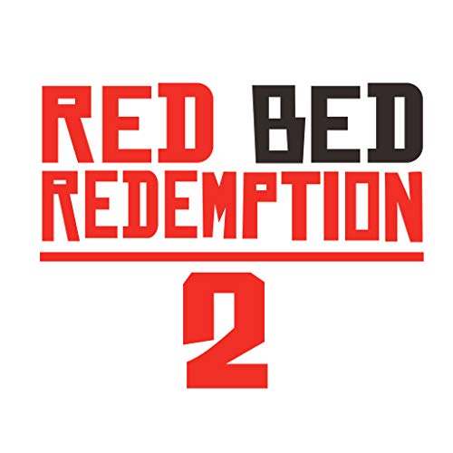 NetEra 2019 New Wilderness Big Dart Red Dead 2 Red Bed Redemption for Car Stickers Wall Stickers Living Room Computer Decoration Bedroom Decorative Wall Stickers. (AF4558)