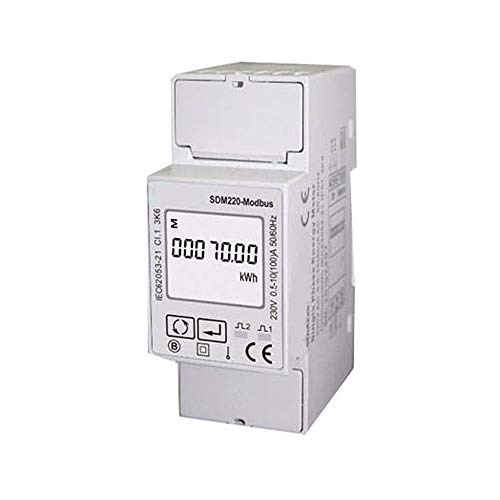 Buy 5(100) A Single Phase 230V Din Rail Meter, Electricity Kwh Meter