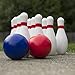 Prextex Kids Size Foam Bowling Set Soft but Sturdy Bowling Set for Kids
