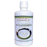 Liquid Glucosamine for dogs vegetarian Natural Hip & Joint Supplement for Dogs Suitable for Dogs Allergic to Shellfish Glucosamine MSM & Hyaluronic Acid Fast Joint Pain & Arthritis relief Made in USA