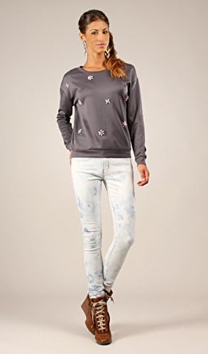 For Her Paris Women's Pullover CAMILLE XXL Grey