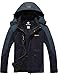GEMYSE Men's Mountain Waterproof Ski Snow Jacket Warm Winter Windproof Parka Raincoat with Hood