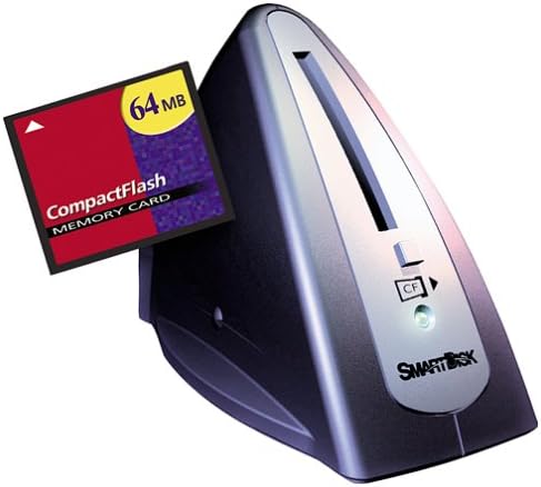 SmartDisk USB Single Slot Flash Media Reader for CompactFlash