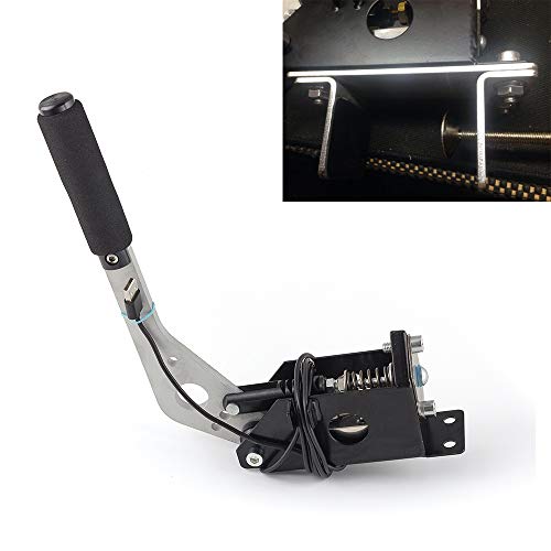 USB SIM Handbrake PC Windows With Clamp for Racing Games G25 G27 G29 T500 FANATECOSW DIRT RALLY Black