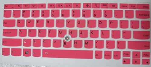 HYAIT 1Pcs Colorful Silicone Keyboard Protector Skin Cover for ThinkPad X230S X240 X240S YOGA S1 SEMI-PINK
