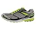 Saucony Men's Guide 7 Running Shoe,White/Black/Citron,10 M US