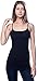 4 Pack Active Basic Women's Basic Tank Tops, Black/Black/Black/Black, M.