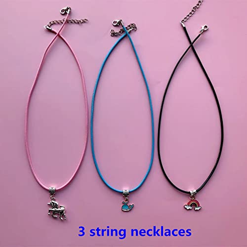 Joojus Bracelet Making Craft Kit for Girls Jewelry Gift Idea for Teen Girls, Charm Bracelets Kit with Beads, Jewelry Pendant Charms, Bracelets Necklace String for DIY Bracelets Craft Necklace Making