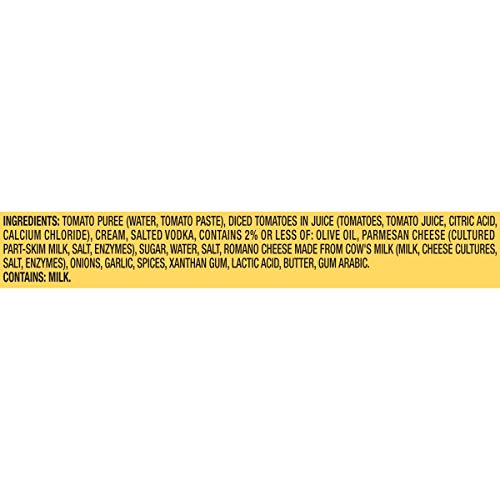 Classico Vodka Pasta Sauce (24 oz Jar) Pricepulse