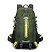 Camping Hiking Backpacks 40L Outdoor Sports Travel Climbing Skiing Rucksack Knapsack Daypack Bags Packs Nylon Waterproof for Men Women by BAYMERY (Olive Green)