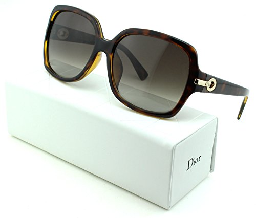 Dior Miss Dior F Oversized Women Sunglasses (Havana Frame, Brown Lens (0VO8))