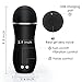 Male Masturbator Cup Sex Toy with Removable Vibration Bullet, HOLYVO Realistic Silicone Luxury Pocket Pussy Stroker with Controllable Tantalizing Porn Star Moaning Feature for Life Like Experience