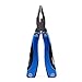 Multitool 15-in-1 Pocket With Knife, Pliers, Saw & More, Plus a Holster (Blue)