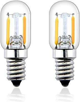 Mixtomax LED Appliance Light Bulb E14 Fridge Bulb Small Screw Appliance Lamp 220-240v 15W Incandescent LED Replacement（Cool White） [Energy Class A+]