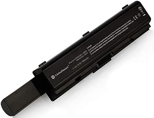 GlobalSmart High Performance Notebook/Laptop Battery for Toshiba Black PA3727U-1BAS 9cell