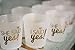 Breeze Moments Bridal 2oz. Shot Glasses, 'I Said Yes', 'She Said Yes', Frosted & Gold, 12-pack