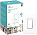 TP-LINK HS220 Kasa Smart WiFi Light Switch (1-Pack), Dimmer, Dim Lighting from Anywhere, Easy In-Wall Installation (Single-Pol Only),White (Renewed)