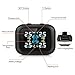 ZEEPIN TPMS Wireless Tire Pressure Monitoring System with 4 DIY Sensors, Real-time Displays 4 Tires' Pressure and Temperature TPMS (External TPMS4)