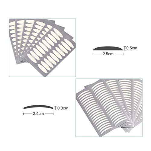 Luerme Natural Invisible Single/Double Side Eyelid Tapes Stickers 120 Times Invisible Three - Dimensional Non - Reflective Waterproof Sweat - Proof Long - Lasting Sticky - Thumbnail 2