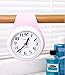UPIT Water Drop Shape Water Resistance Clock Pink 10.5 x 4 x 21cm (4.13 x 1.57 x 8.27 inch)