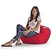 Big Joe Classic Bean Bag Chair, Red Smartmax, Durable Polyester Nylon Blend, 2 feet Round