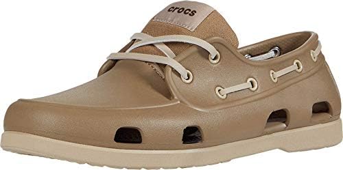 khaki crocs