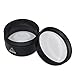 Dolphin fashion 30X 36mm Portable Optics Loupes Magnifier Magnifying Glass Lens Microscope for Jeweler Coins Stamps (Black)