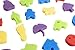 Sponge Painting Shapes - 60-Pack Craft Sponge Stamp, Fun Shapes Patten for Kids DIY Art, Assorted Colors and Designs