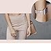 Secbolt Bling Metal Bands Compatible with Apple Watch Band 38mm 40mm iWatch SE Series 6/5/4/3/2/1, Dressy Rhinestone Bracelet Wristband Women, Rose Gold