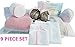 Mesh Laundry Bags by Simple Natural Products (Set of 9) Includes 3 Reinforced Bra Laundry Bags - Laundry Washing Bags Perfect for Delicates Blouse Baby Clothes Lingerie - Travel Wash Bag