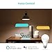 meross Smart Wi-Fi LED Bulb, Multiple Colors, RGB, 60W Equivalent, Compatible with Alexa, Google Assistant and IFTTT, E26 Light Bulb, No Hub Required