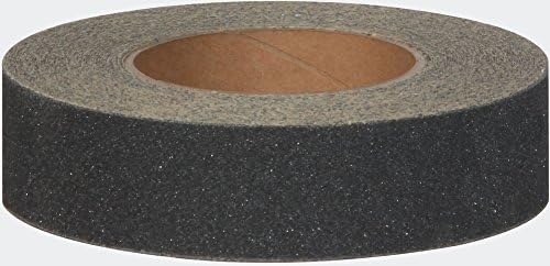 Jessup Safety Track 3100 Commercial Grade Non-Slip High Traction Safety Tape (80-Grit, Black, 1.5-Inch x 60-Foot Roll, Pack of 8)