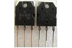 PROICWORLD 5pair 2SD718 2SB688 Transistor (5 x D718 + 5 x B688)