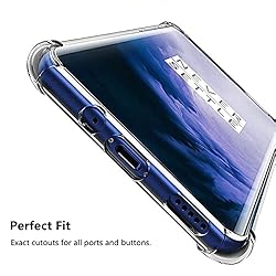 iCoverCase for OnePlus 7 Pro Case Clear, Corner