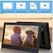 Digital Photo Frame 10 inch, Electronic Photo Frame with HD LED Display,Support USB/SD/MMC Card Playback and 1080P Photo, 1080P Video Files,Electronic Photo Frame with Infraredthumb 3
