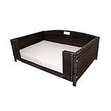 Iconic Pet Rattan Large Rectangular Pet
