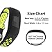 Replacement Bands Compatible for Garmin Vivofit 3/Vivofit JR/Vivofit JR. 2-HMJ Band Breathable Adjustable Wristband Straps Band for Vivofit 3/Vivofit JR/JR. 2 Bracelet Avaiable for Men Women Kids