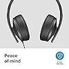 Sennheiser HD 300 Around-Ear Lightweight Foldable Headphones - Black