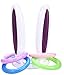 Moon Boat Inflatable Bunny Rabbit Ears Ring Toss Game - Easter Party Favors Gifts Toys