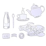 TOPUNDER Merry Christmas Metal Cutting Dies Stencils Scrapbooking Embossing DIY Crafts B