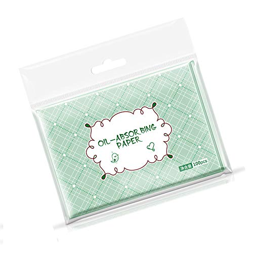 Tcplyn Premium Quality 100PCS/Pack Oil Absorbing Control Sheets Film Blotting Paper Face Makeup Clean