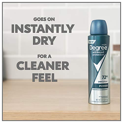 Degree Men Antiperspirant Deodorant Spray 72 HR Wetness Protection