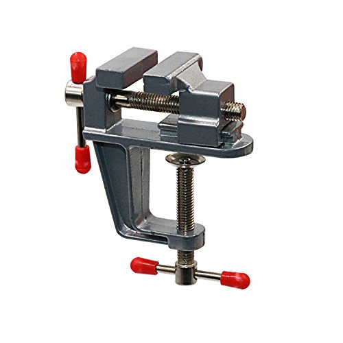 Tanjin Mini Table Clamp Small Bench Vice Jewelers Hobby Clamps Craft Repair Tool Portable Work Bench Vise - Thumbnail 2