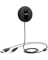 Anker SoundSync Drive Bluetooth 4.0 Car Receiver, Wireless Phone Call & Music Streaming Car Kit with Built-in Mic, Music Streaming, Echo and Noise Reduction, Multi-Point Access, 3.5mm Aux Cable