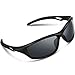 nouvers Polarized Sports Sunglasses, Polarized Sports Sunglasses for Men Women for Cycling Running Fishing Golf Unbreakable Frame