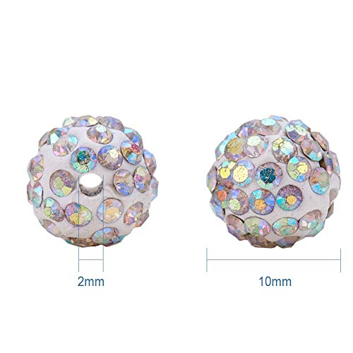 1 Pandahall+Shamballa+Polymer+Rhinestone+Jewelry