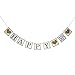 Vintage Happy 50th Birthday Banner - Happy 50th Anniversary Banner - Adult 50th Birthday Party Wedding Anniversary Party Decorations