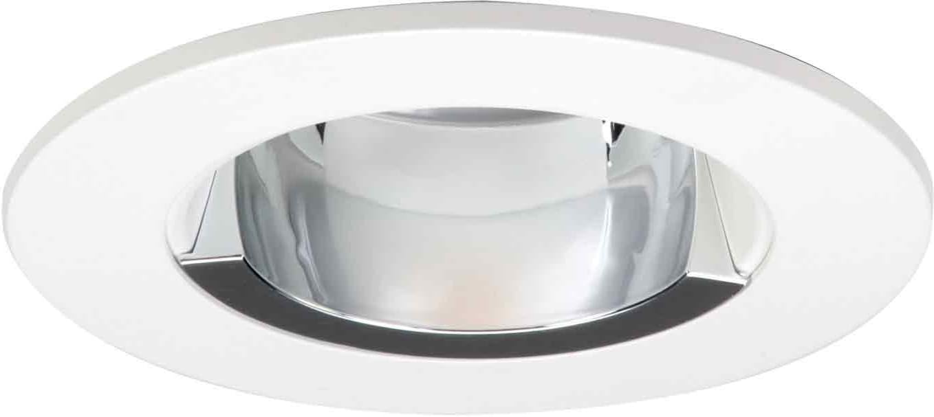 HALO Recessed TL409WHWW 4-Inch LED Trim Wall Wash White Reflector with Specular Optic