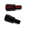 Area1 M10 x 1,25 naar M10 x 1,50 schroefdraadadapter motorspiegel adapter (2 stuks) compatibel met BMW R nineT R1250…