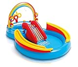 INTEX Inflatable Kids Rainbow Ring Water Play Center 57453EP